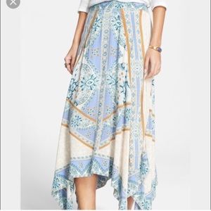 Free People “Traveler” Voile Skirt